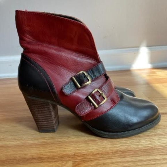 Italian leather boots size 37 - Picture 1 of 3